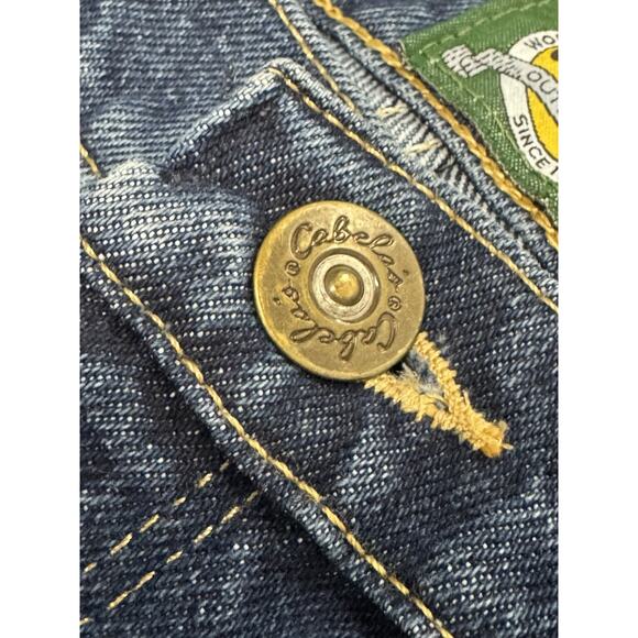 NWT Cabela’s Roughneck Traditional Fit Denim Jeans 32X36 Classic Western Cowboy - Picture 2 of 9